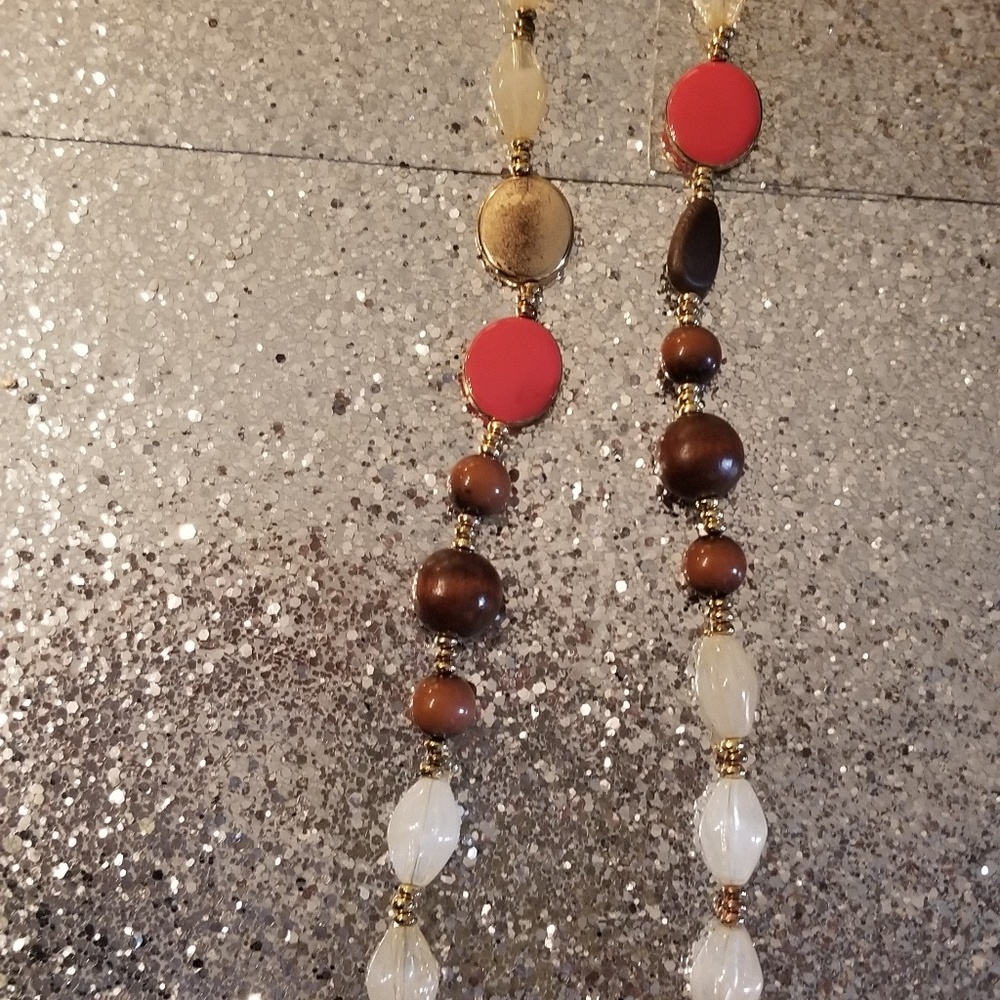 Beaded Wooden Necklace